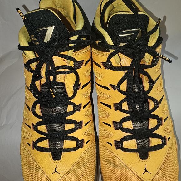Nike Air Jordan Mens 12 Chris Paul CP3.ix Yellow Dragon Sneakers Deadstock Bball - Picture 4 of 14